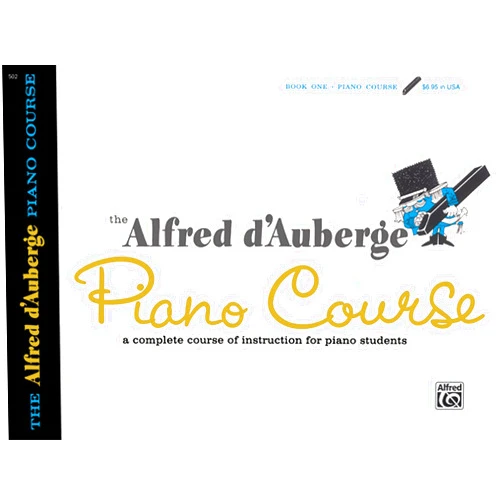 Alfred d'Auberge Piano Course Lesson Book, Bk 1: A Complete Course of Instruction for Piano Students
