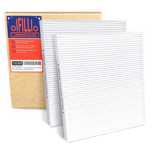 OIFILLIO Cabin Air Filter 85151124 for Mack Anthem Granite Pinnacle Trucks Replace PA30325, WP10278, P636368, CAF24030, AF56060, 550278, 85112361 OIFILLIO Filter with Spongy Electrostatic Fiber 2pcs