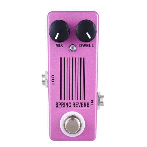 DONGXINGWEI SPRING REVERB Mini Guitar Effect Pedal True Bypass Guitar Parts Accessories