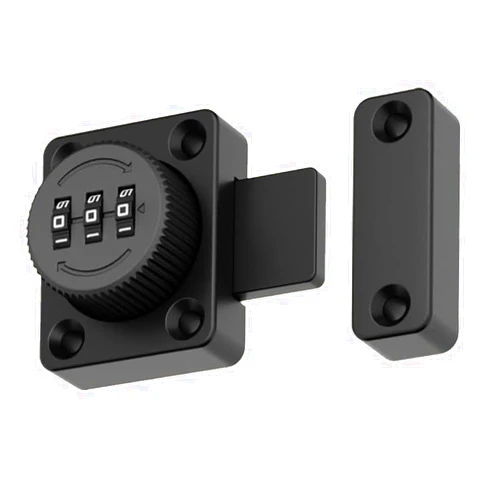 YUNZE Cabinet Password Latch, Cabinet Locks with Combination, Keyless Combination Lock for Cabinet Doors, Privacy Lock for One-Way Door, Zinc Alloy Safety Lock for Kitchen Cabinet, Cupboard, Easy to Install
