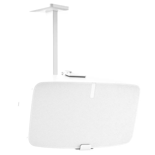 notiela Heavy Duty Speaker Ceiling Mount for Sonos 5 & Sonos Play 5 Gen 2 Speaker Mount - Tilt & Swivel Adjustable Mount Bracket for Sonos Five, Sonos Play 5 Ceiling Mount, White
