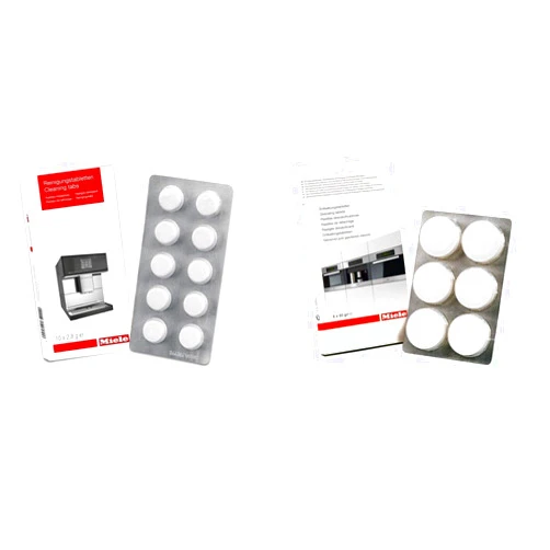 Miele Coffee Machine Cleaning Tablets (10pk) & Descaling Tablets (6pk)