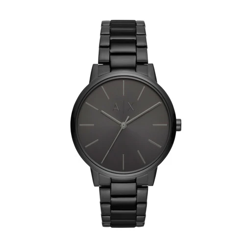 A｜X ARMANI EXCHANGE Men's Black Stainless Steel Watch (Model: AX2701)