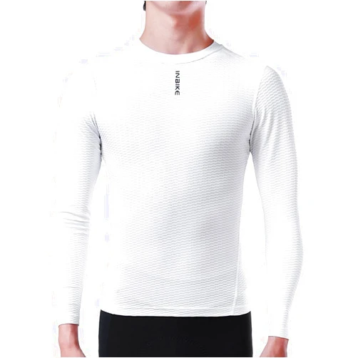 INBIKE Men's Moisture-Wicking Cycling Jersey Long Sleeve Cycling Lined Quick Dry Long Sleeve
