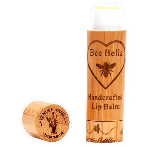 BEE BELLA Lavender Vanilla Lip Balm, 0.18 OZ