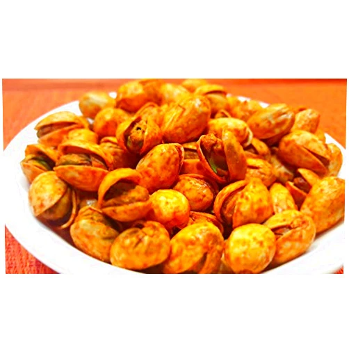 Sanmac Farms Tikka Masala Flavored Gourmet Pistachios (1 LB)