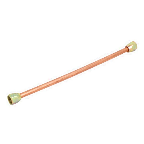 Aexit M10 Hex Civil Equipment Hardware Accessories Nut 200 Length Air Compressor Exhaust Tube Replacement Copper Tone Model:36as354qo450
