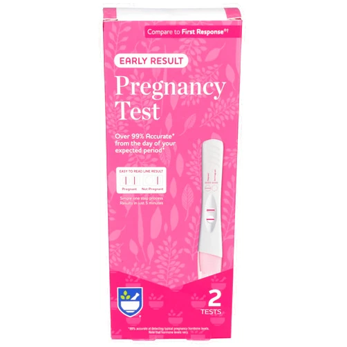 Rite Aid Early Result Pregnancy Test, 2 Count - High Sensitivity Results for Early Detection- Home Tests
