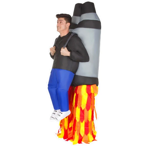 Morph Jet Pack Inflatable Costume Adult, Inflatable Jetpack Costume, Inflatable Rocket Costume For Adult, Jet Pack Blow Up Costume