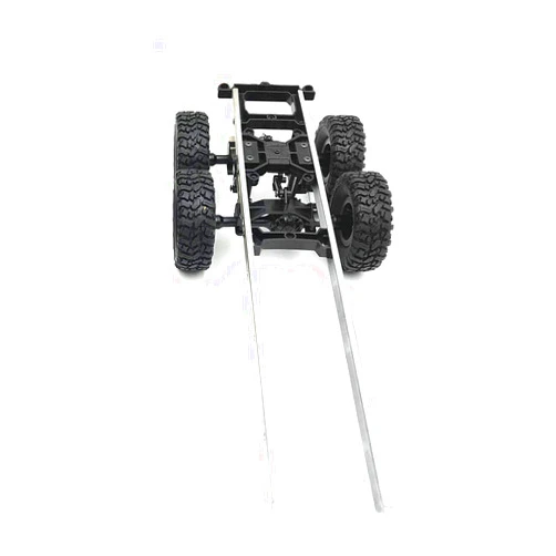 NOENNULL Oil Tank Trailer Chassis for 1:16 RC Car WPL B24 B16 B36 B36KIT Military Truck RC Car Parts DIY Accessories