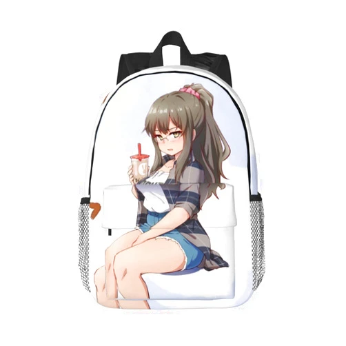 CPIONTGEN Anime R-ascal Does Not Dream Backpack Lightweight Large Capacity Water Resistant Casual Daypack