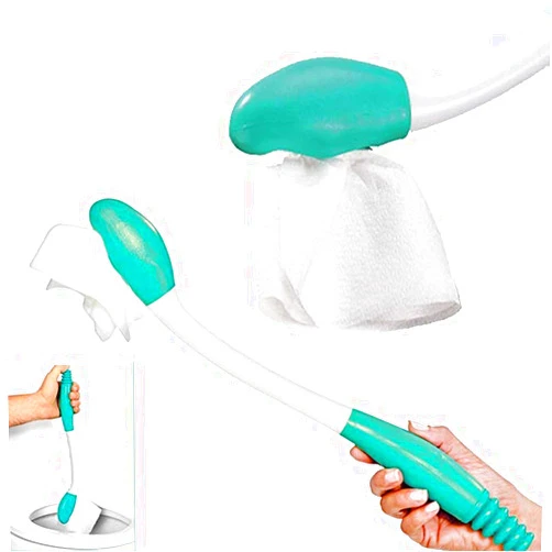 Blueseao Self-Assist Toilet Mobility Aid Self Wipe Assist Tissue Holder Tool,Bottom Bum Wiper Toilet Incontinence Aid Obese Elderly Disability Mobility
