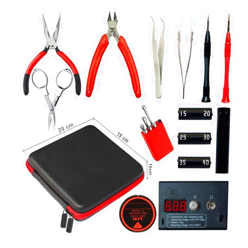 AiTURE Home DIY Building Tool Kit V2 Mechanics Tools Kit,14 in 1 Tool Master Kit for General Household Repairs