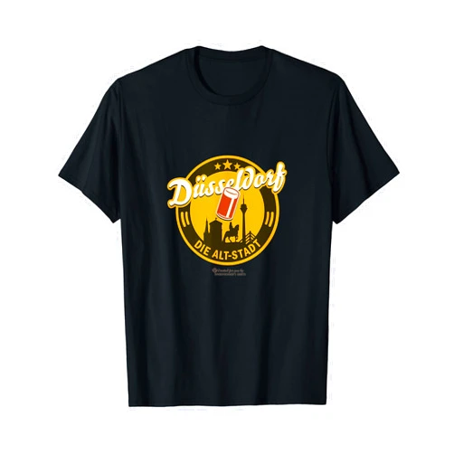 Düsseldorf and The Local Beer Designs Düsseldorf Die Alt-Stadt & Landmarks Düsseldorf T-Shirt