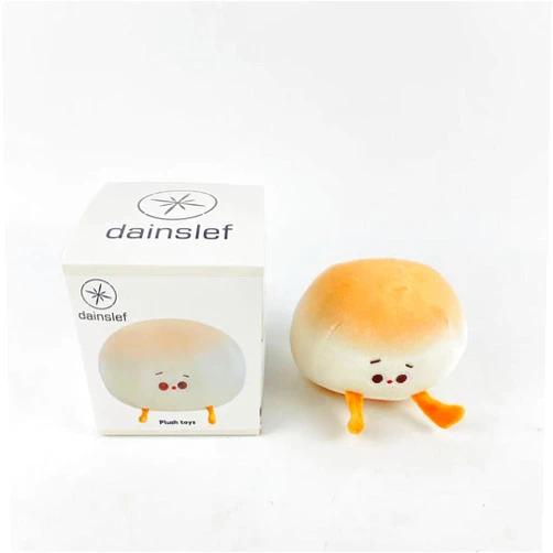 Dainslef. dainslef Plush toys, Bread Pillow Funny Food Plush Toy Pillows Small Cute Stuffed Plush steamed bread Sofa Pillow for Adults Gift Home Bed Room Decor