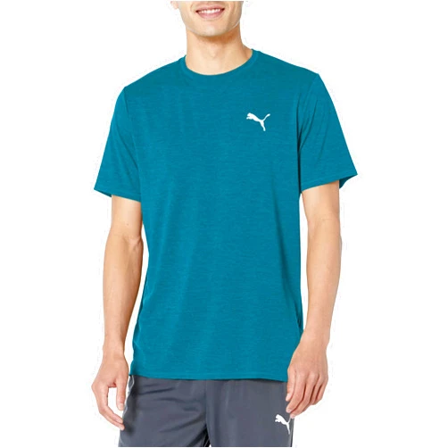 PUMA Men's Run Favorite Heather Shortsleeve Tee
