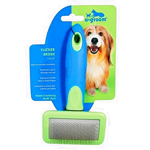 UGroom SLICKER BRUSHES (steel pen, L)