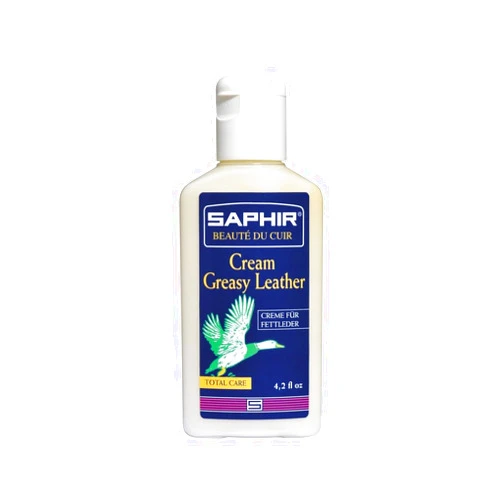 Saphir Creme Cuir Gras - Cream for Oiled Leather 125ml (Neutral)