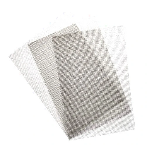 TIMESETL 3pcs Stainless Steel Woven Wire 20 Mesh - 12