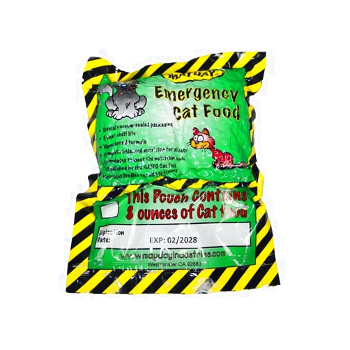 Pet Evac Pak MayDay Emergency Cat Food Ration - 5 Year Shelf Life