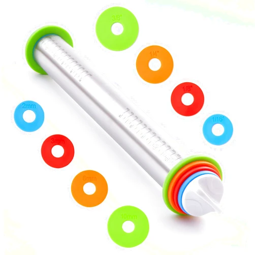 Fulimax Rolling Pin with Thickness Rings, Fulimax 17