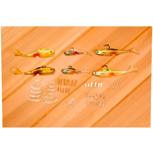 Mighty Bite Pro Kit - 6 Lure Starter Set -Pro's Pick for Success