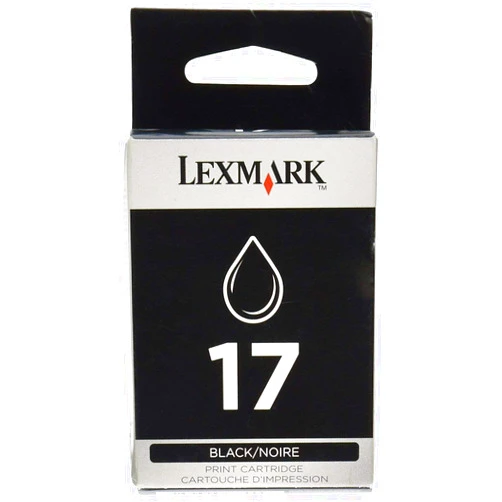 Lexmark 10N0217 10N0217 (17) Ink, 210 Page-Yield, Black