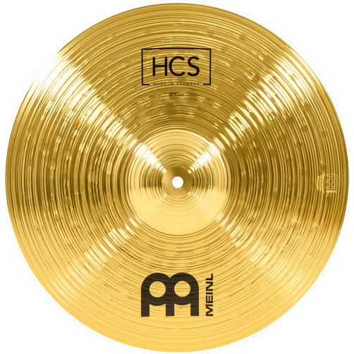 Meinl Cymbals Meinl 16” Crash Cymbal – HCS Traditional Finish Brass for Drum Set, Made In Germany, 2-YEAR WARRANTY (HCS16C)