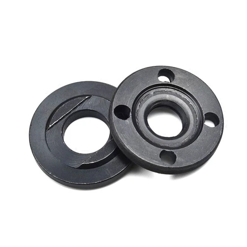 Oikabio 2pcs M14 Thread Angle Grinder Inner Outer Flange Nut Set for 14mm Spindle Thread Power Tool Grinders Nuts Grinding Tools