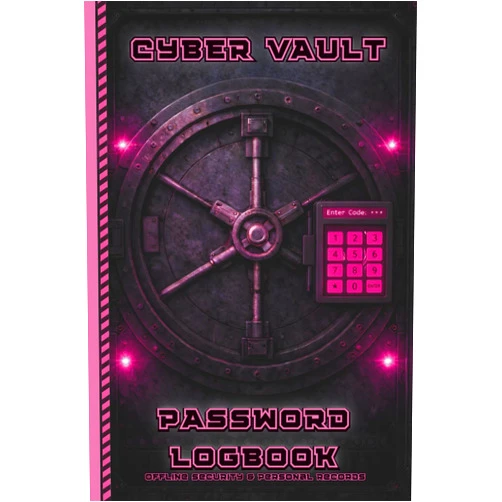 By JCliff Studios (Author) Cyber Vault Password Logbook: A Complete Offline System for Access, Recovery & Personal Records: Organise Accounts, Devices, Subscriptions & Critical Information, A Great Gift for Tech Fans