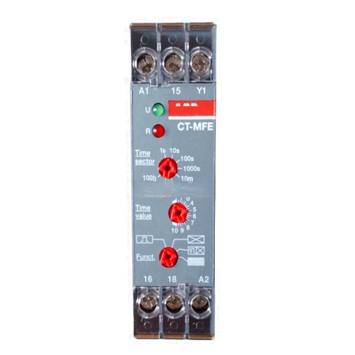 DCZPWKMLX Time Relay CT-MFE 1SVR550029R8100 1c/o, 0.05s-100h, 24-240VAC/DC