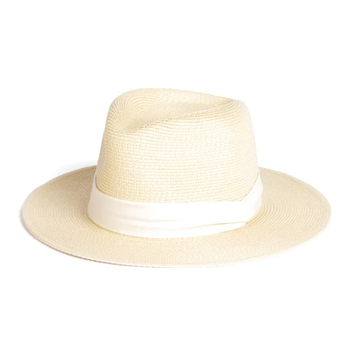FURTALK Womens Mens Wide Brim Straw Panama Hat Fedora Summer Beach Sun Hat UPF Straw Hat for Women