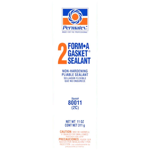 Permatex 80011 Form-A-Gasket #2 Sealant, 11 oz., Pack of 1