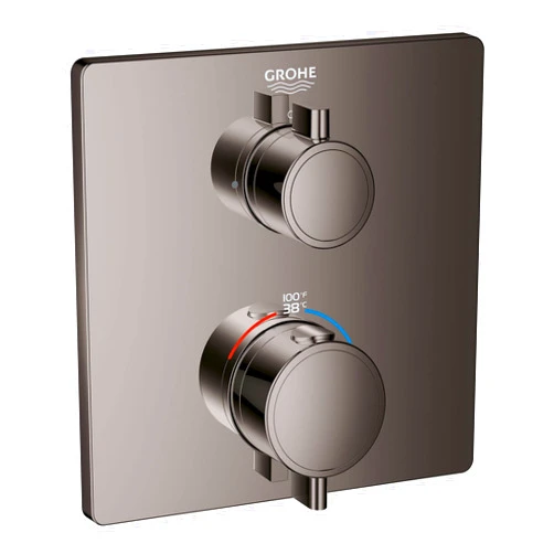 GROHE 24110A00 Grohtherm Valve Trim, Hard Graphite
