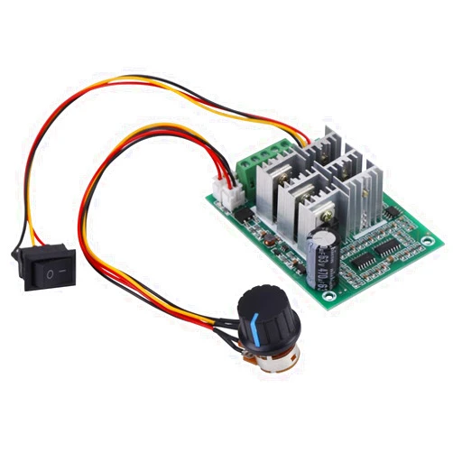 FTVOGUE DC 5V-36V Brushless Motor Speed Controller Board 15A 3-Phase CW CCW Reversible Switch Regulator Module