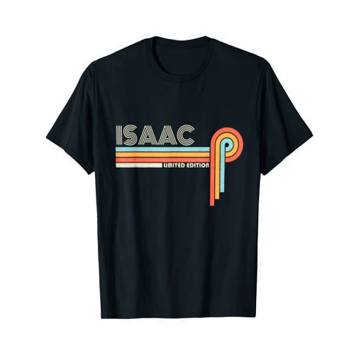 Custom Family Limited Edition Personal First Name ISAAC Name Gifts Personalized Funny Retro Vintage Birthday T-Shirt