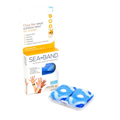 Sea-Band - Child Wristband for Motion Sickness and Nausea Relief, Colors and Packaging May Vary