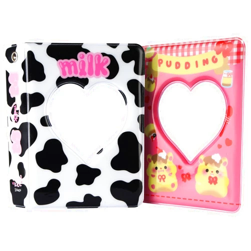 Alitaver ACHOI Photocard Binder Pack of 2 – Each 40 Clear Sleeves Hold 80 Pictures, Kpop Photocard Holder Book for 2x3 Kpop Photo Cards, Fujifilm Instax Mini 70 7s 8 8+ 9 11 25 50s 90
