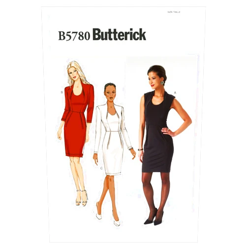 Butterick Patterns B5780E50 Misses'/Misses' Petite Dress Sewing Pattern, Size E5 (4-16-18-20-22)