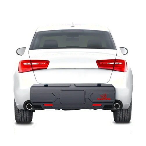 BumperBully - MAX Edition - Outdoor Rear Bumper Guard for Parked Vehicles and Easy to Install for Cars and Small SUV's