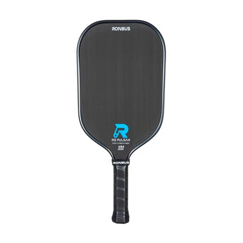 Ronbus R1/R3 Pulsar Thermoformed Raw Toray T700 Carbon Fiber Pickleball Paddle with 16 mm Polypropylene Honeycomb Core