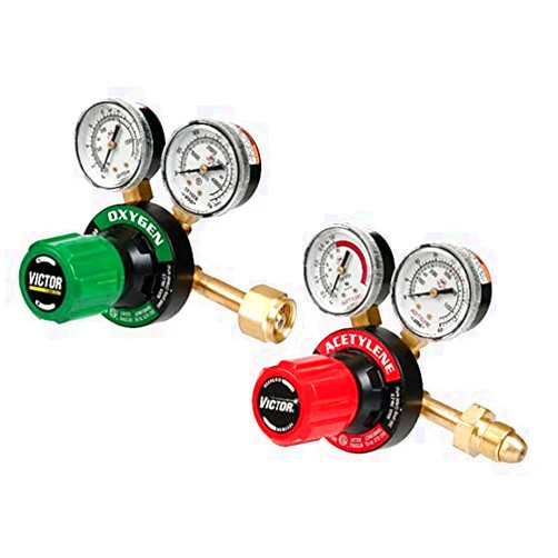 ESAB Set of Victor G250 Oxygen & Acetylene Regulators