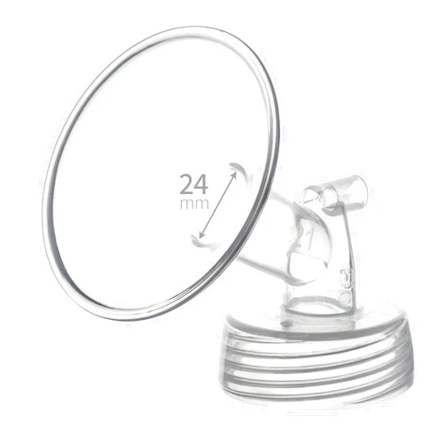 Belmikal 24mm 1pc Flange Compatible with Spectra S2 S1 9 Plus Breastpumps Replacement to Pump Parts and Flange. Compatible with Spectra S2 Parts/Accessories