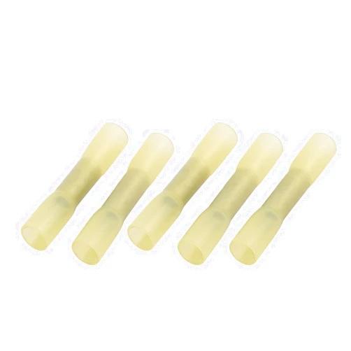 FIYA IIVVERR 5Pcs Heat Shrink Wire Crimp Terminal Waterproof Insulated Intermediate Connector (5 Unids Termorretráctil Cable Engarzado Terminal Impermeable Conector Intermedio Aislado