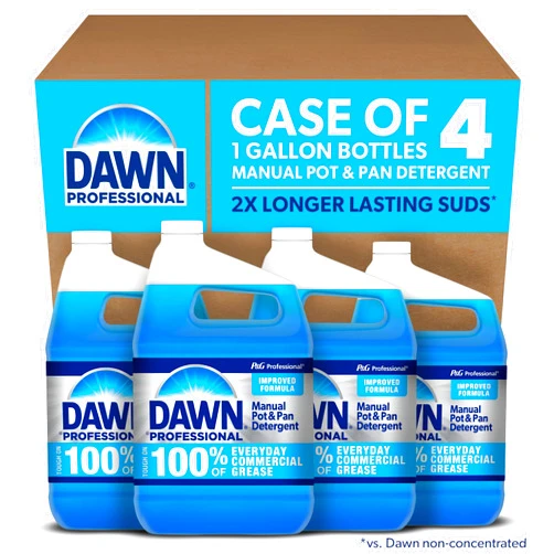 P&G PROFESSIONAL Dawn Professional Pot and Pan Detergent, Regular Scent, 3.8l (Case of 4)