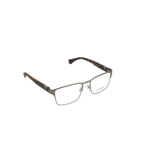 GIORGIO ARMANI Emporio Armani EA 1027 3003 Matte Gunmetal Metal Square Eyeglasses 55mm