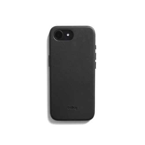 Bellroy Phone Case for iPhone 16e (Leather Phone case) - Black