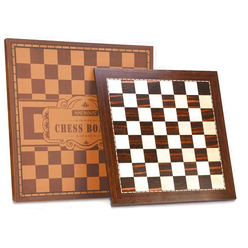 AMEROUS 19 Inches Professional Wooden Tournament Chess Board with 2.0