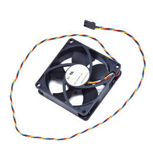 BAY Direct 12V 0.36A 4WIRE 4.32W 80 * 80 * 20mm Replacement Rear Case Fan for Dell OptiPlex 790 990 SFF Compatible Part Number PVA080F12H 725Y7
