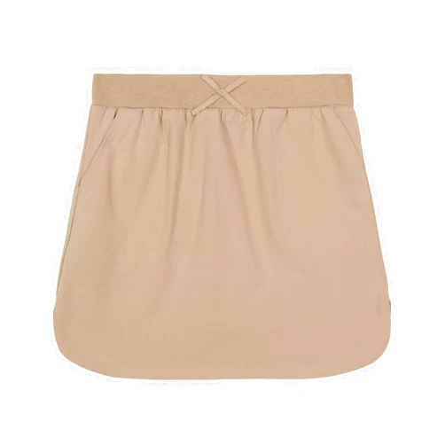 Nautica Girls' School Uniform Pull-on Scooter Skirt with Undershorts, Knit Waistband & Functional Pockets